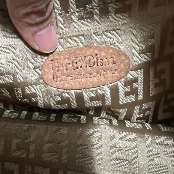 SOLD 🎉Fendi authentic bag FF brown purse - Picture 9 of 11
